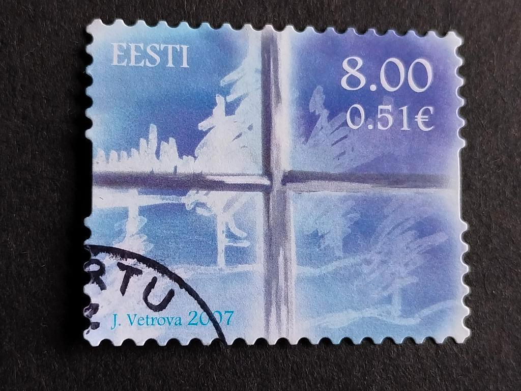 Estland 2007 - Kerstmis, Ophalen of Verzenden, Overige landen, Gestempeld