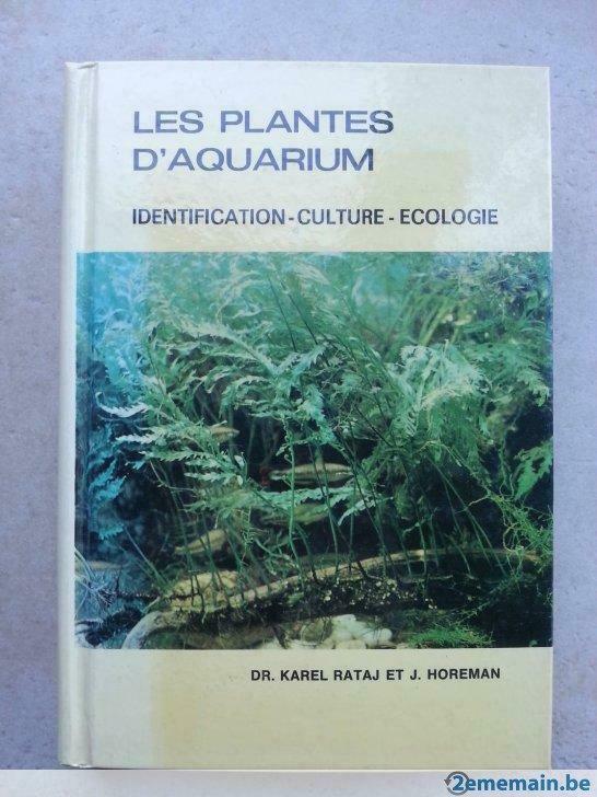 Les plantes d'aquarium Identification-culture-écologie, Enlèvement ou Envoi, Utilisé