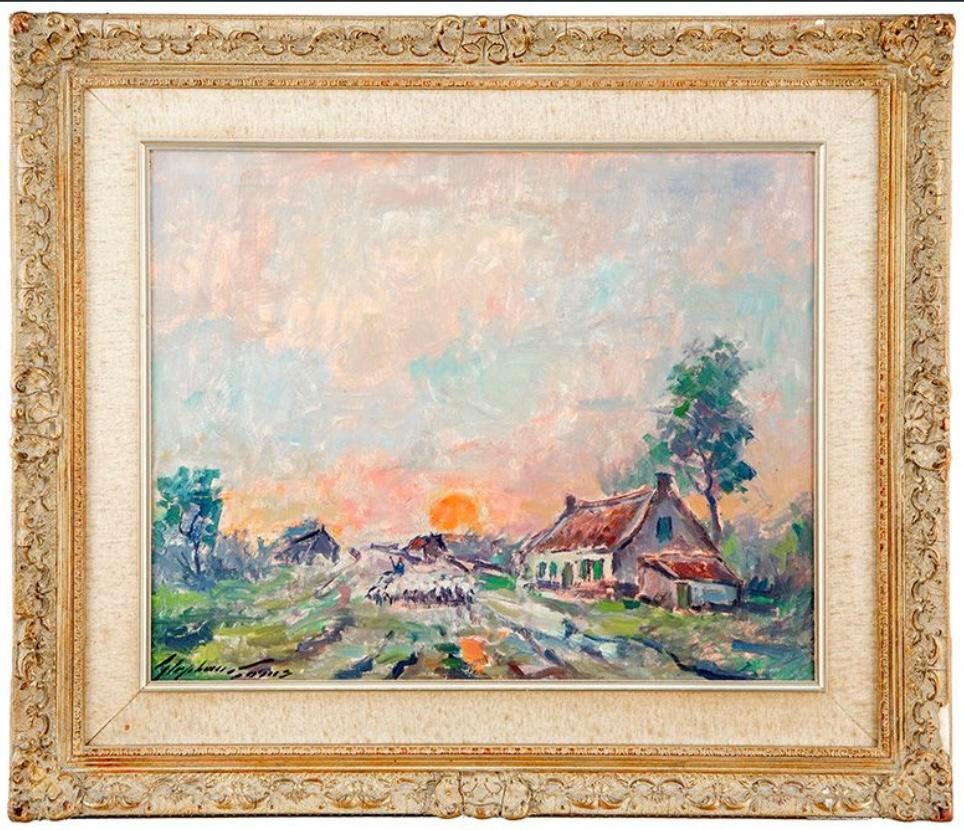 Schilderij Stephan Gorus, Enlèvement