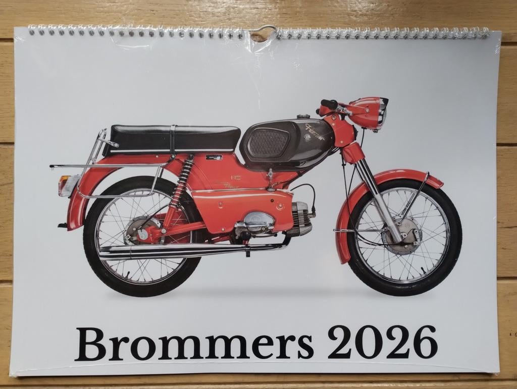 Kalender Brommers 2026 (NEW), Divers, Calendriers, Enlèvement, Calendrier mensuel, Neuf