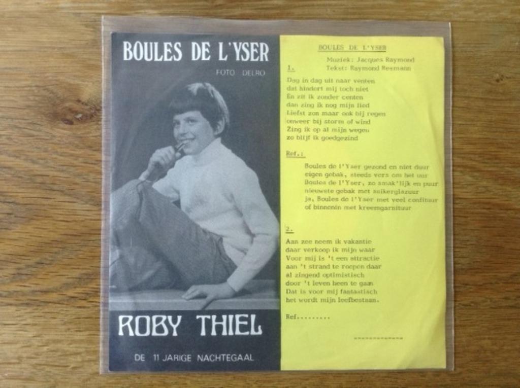 single roby thiel, Enlèvement ou Envoi, En néerlandais