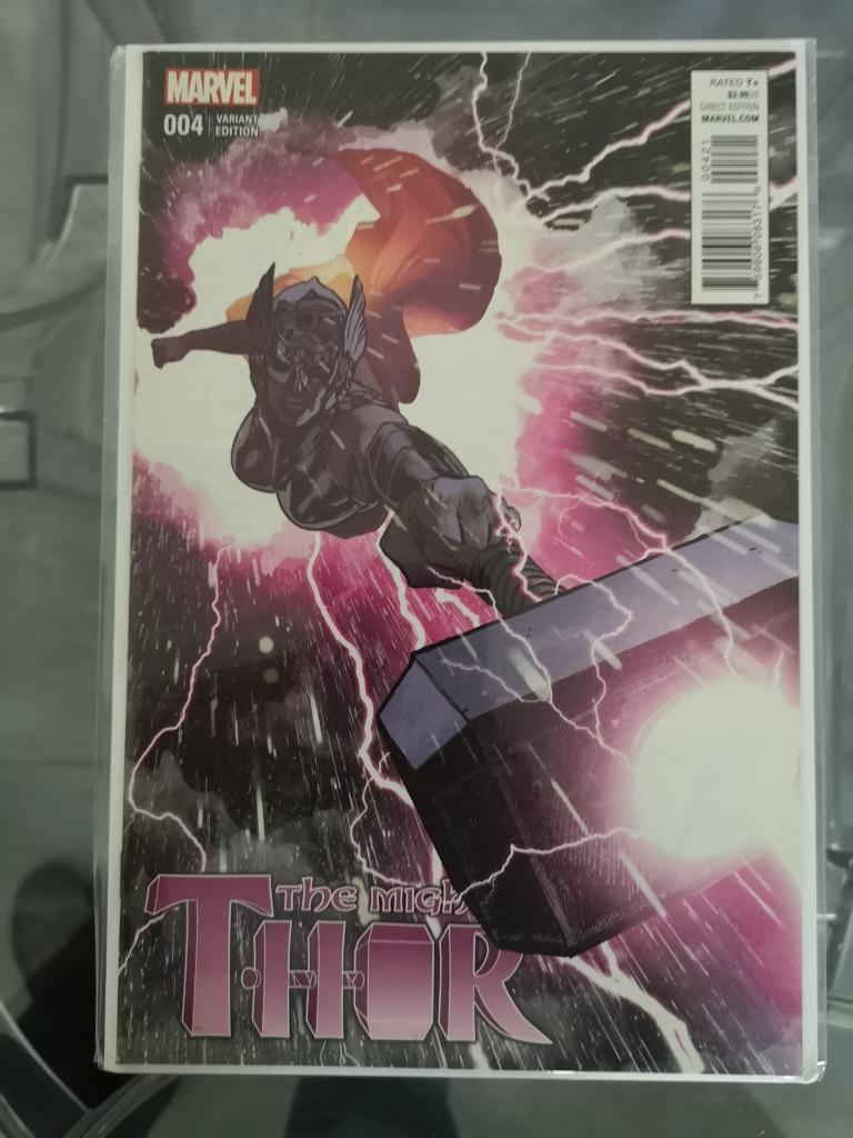 the Mighty Thor (vol.2) #4 Adam Hughes 1:50 variant, Eén comic, Ophalen of Verzenden, Nieuw