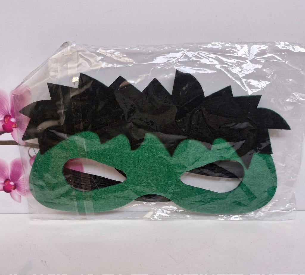 💚 Hulk Oogmasker, Kinderen en Baby's, Carnavalskleding en Verkleedspullen, Ophalen of Verzenden, Nieuw, Jongen of Meisje
