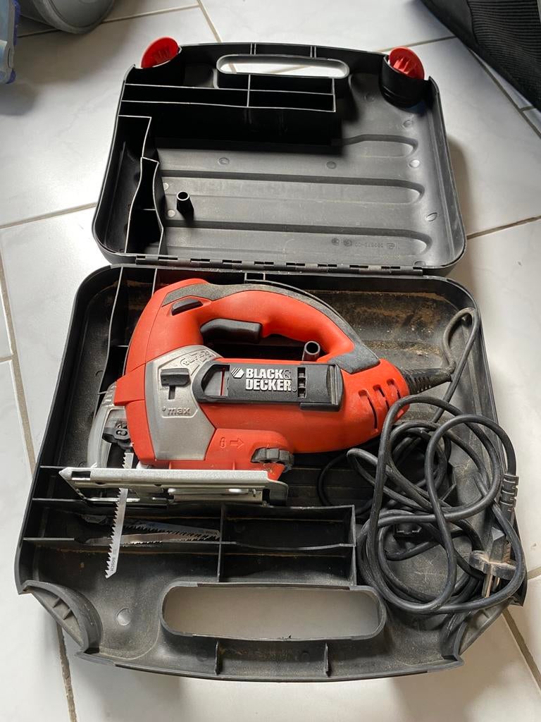 Scie sauteuse Black&Decker, Bricolage & Construction, Enlèvement, Utilisé, Scie sauteuse