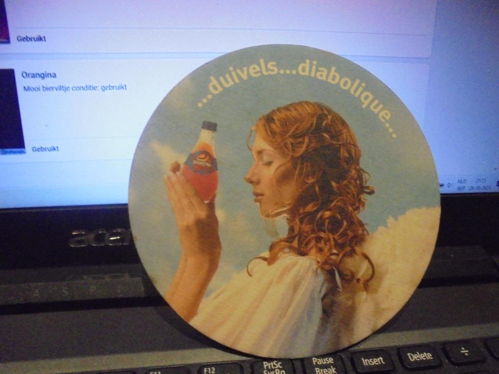 Orangina, Enlèvement ou Envoi, Comme neuf, Sous-bock
