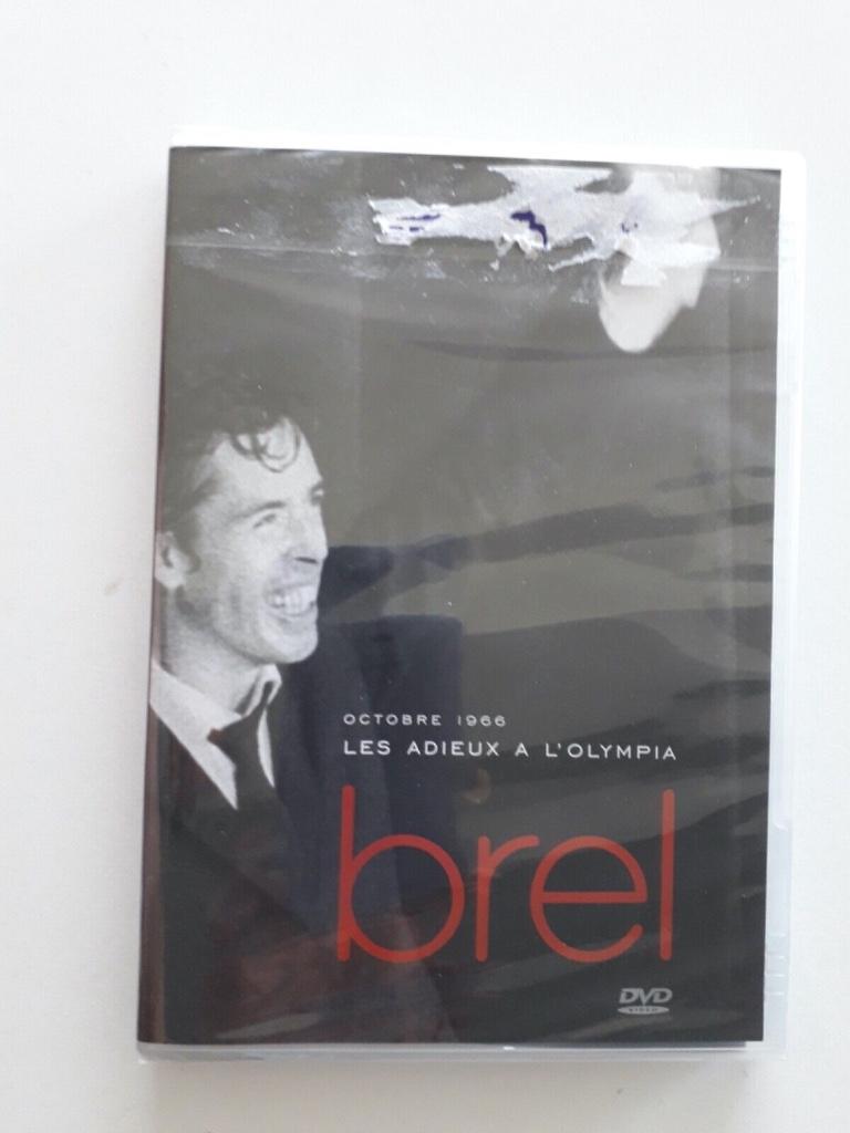 -- Les Adieux à l'Olympia -- Jacques BREL Octobre 1966 - DVD, Enlèvement ou Envoi, Neuf, dans son emballage
