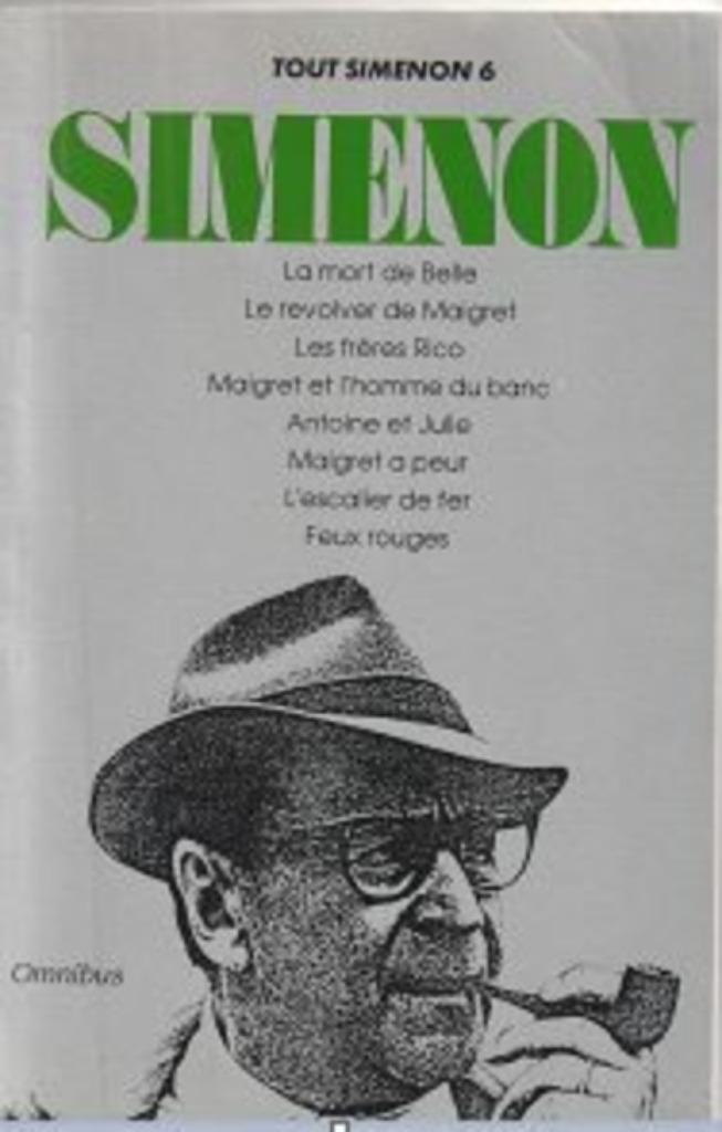 Tout Simenon * Collection Omnibus * Volume 6, Enlèvement ou Envoi, Comme neuf, Georges Simenon