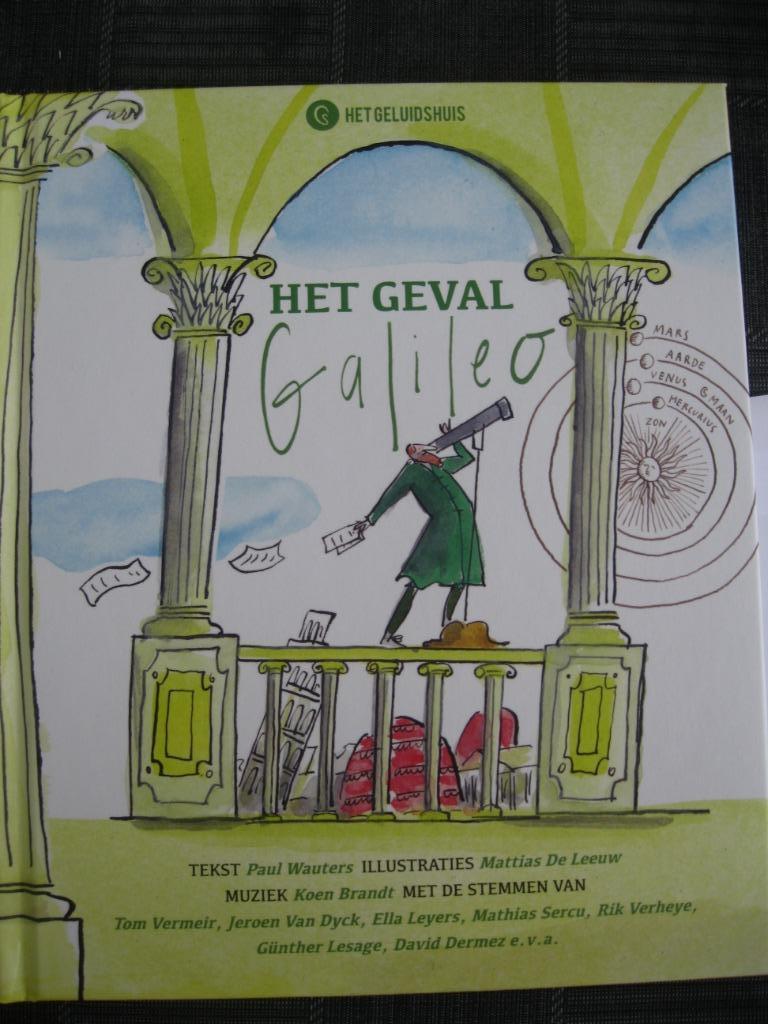 boek CD luisterboek  Het geval Galileo Het geluidshuis, Boeken, Ophalen of Verzenden, Cd, Kind