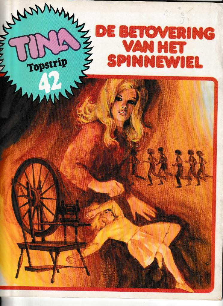 Strip : "Tina nr. 42 - De betovering van het spinnewiel"., Boeken, Verzenden