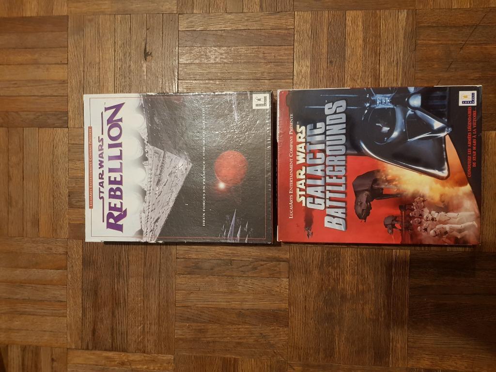 Boite vides Star Wars PC Big Box, 2 joueurs, À partir de 12 ans, Aventure et Action, Enlèvement