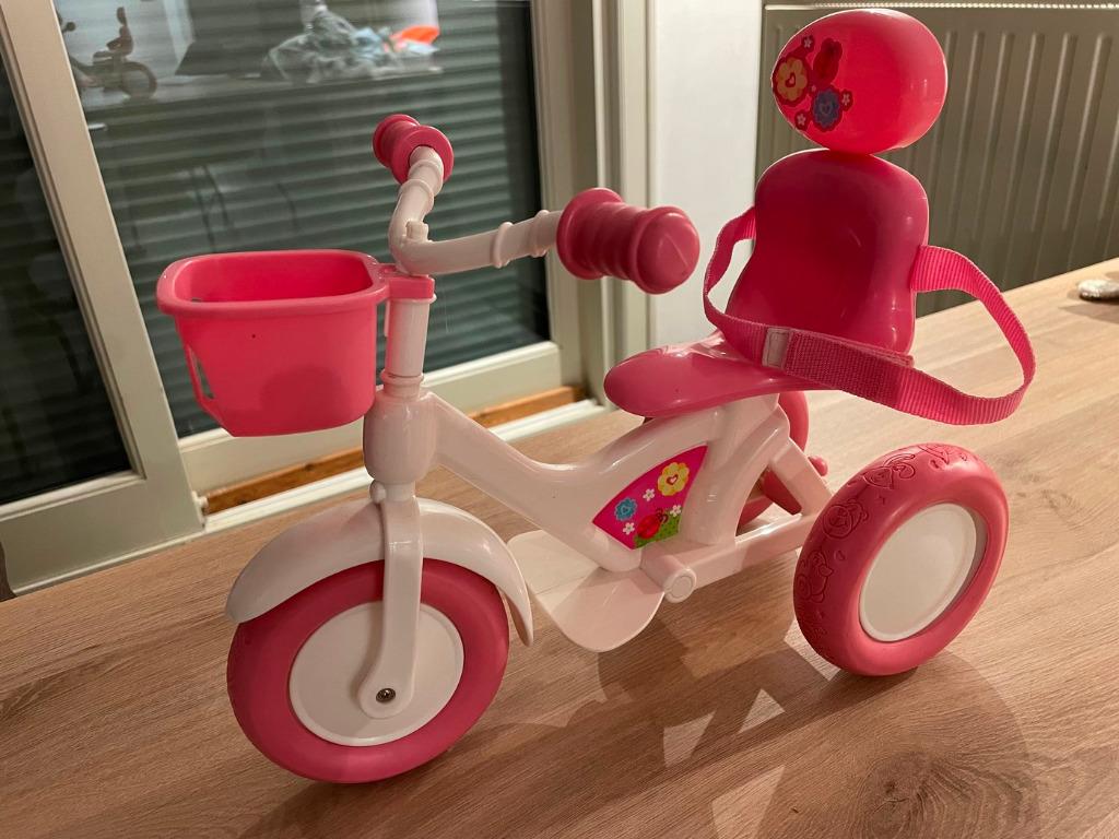 driewieler voor de pop van zapf creation, baby born, Enlèvement ou Envoi