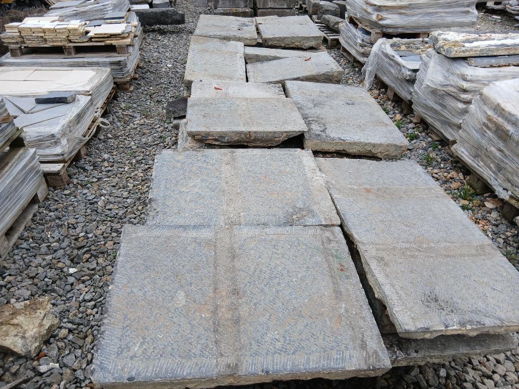 Dalles en pierre, Enlèvement ou Envoi, Carrelage de sol, Utilisé, 10 m²² ou plus