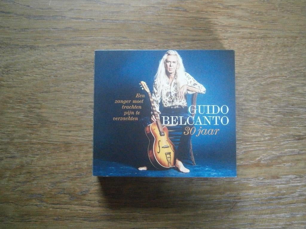 3 cd Guido Belcanto   30 jaar, Cd's en Dvd's, Ophalen of Verzenden, Zo goed als nieuw