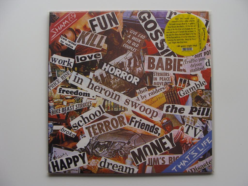 Sham 69 ‎– That's Life (2001), Enlèvement ou Envoi, 12 pouces, Alternatif