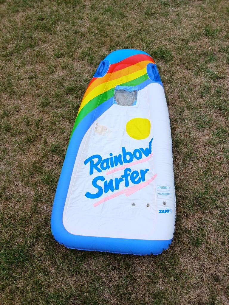 Surfplank in opblaasbaar plastiek, Ophalen, Zo goed als nieuw