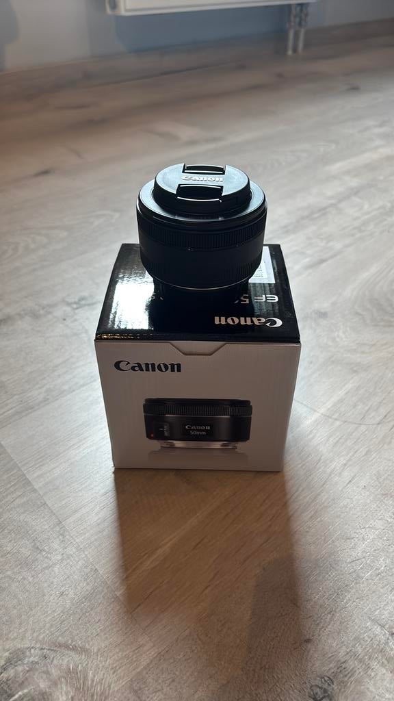 CANON Ef 50mm 1.8, Enlèvement ou Envoi, Comme neuf