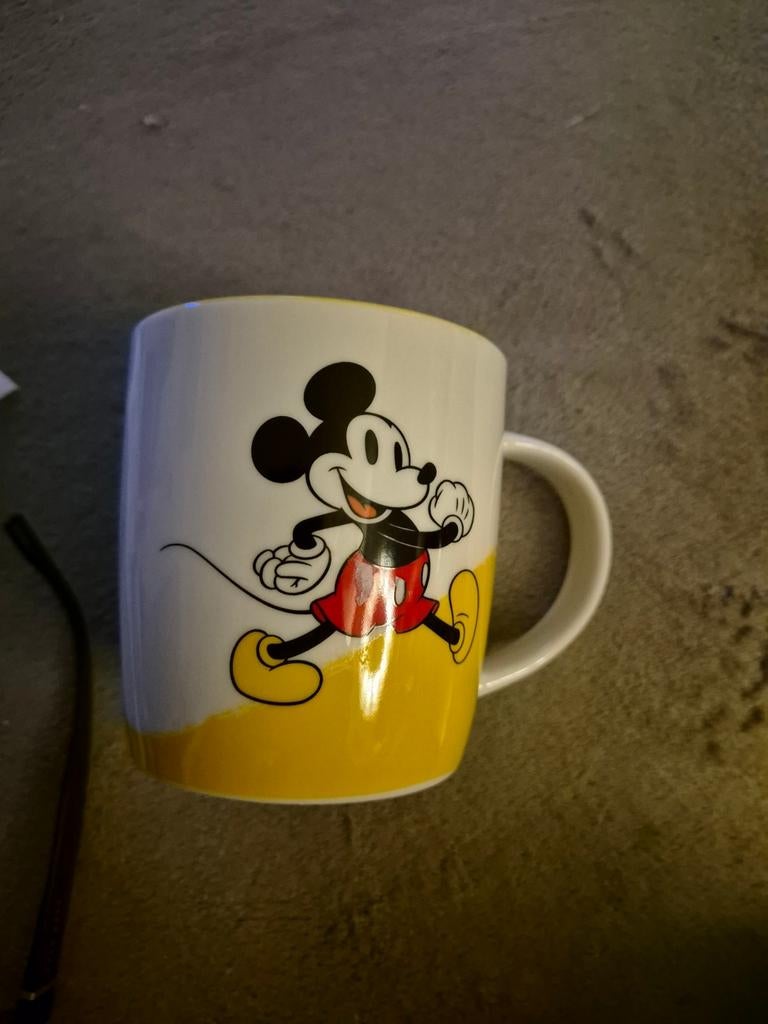 Disney Mickey mouse tas mok, Verzamelen, Ophalen of Verzenden, Mickey Mouse
