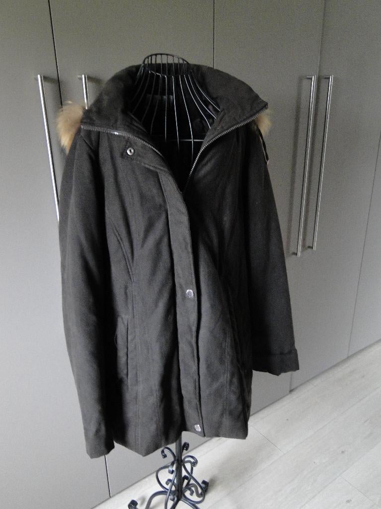 Parka marron foncé de D'Auvry - Taille L, Taille 42/44 (L), Enlèvement ou Envoi, Brun, D'Auvry
