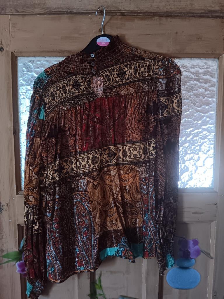 Blouse manches longues Desigual, Enlèvement ou Envoi, Autres couleurs, Taille 36 (S), Comme neuf