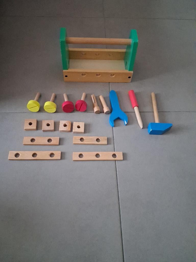 Etabli en bois, boîte, Enlèvement ou Envoi, Utilisé, Autres types