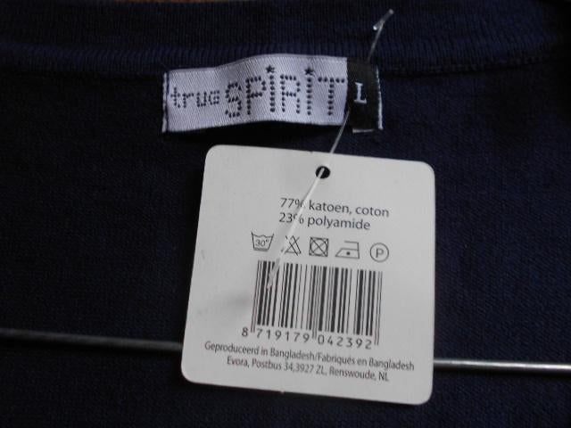 gloednieuwe bolero 8 €, donkerblauw, L, Kleding | Dames, Blauw, Spirit, Maat 42/44 (L), Nieuw
