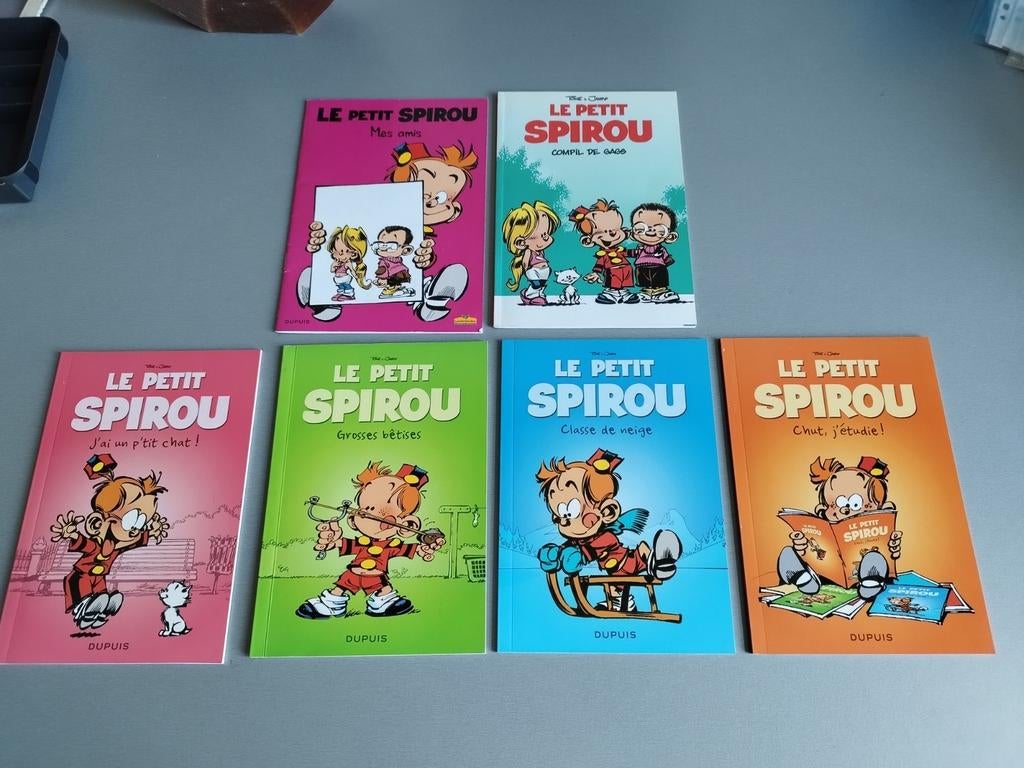 Le Petit Spirou petits formats publicitaires, Complete serie of reeks, Ophalen of Verzenden, Zo goed als nieuw