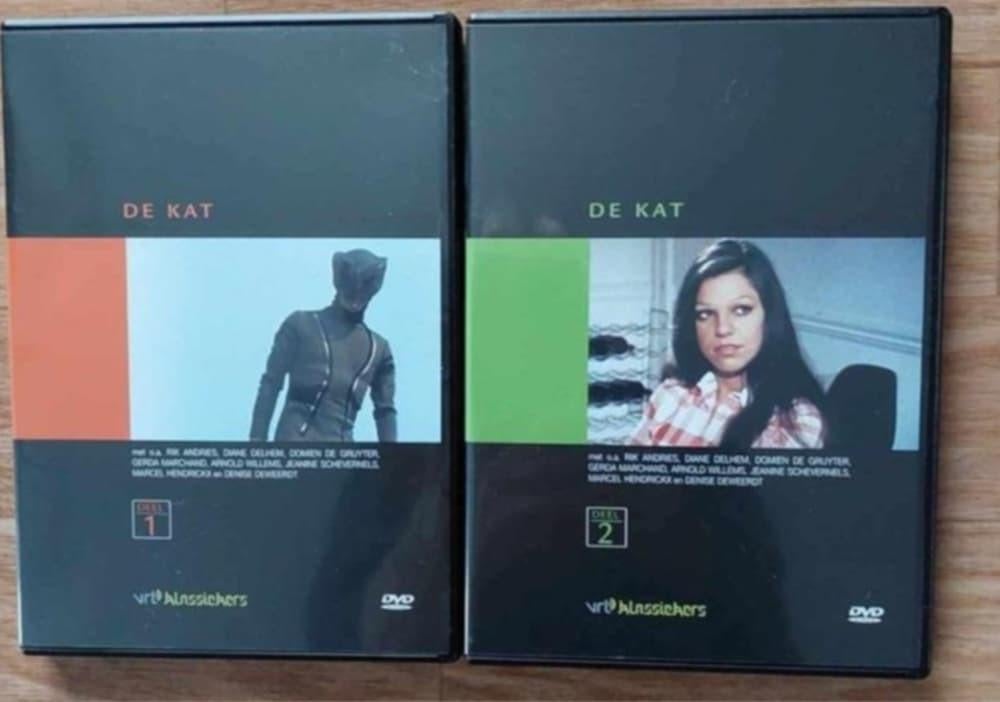 2 dvd's De Kat VRT Klassiekers., Ophalen of Verzenden, Zo goed als nieuw