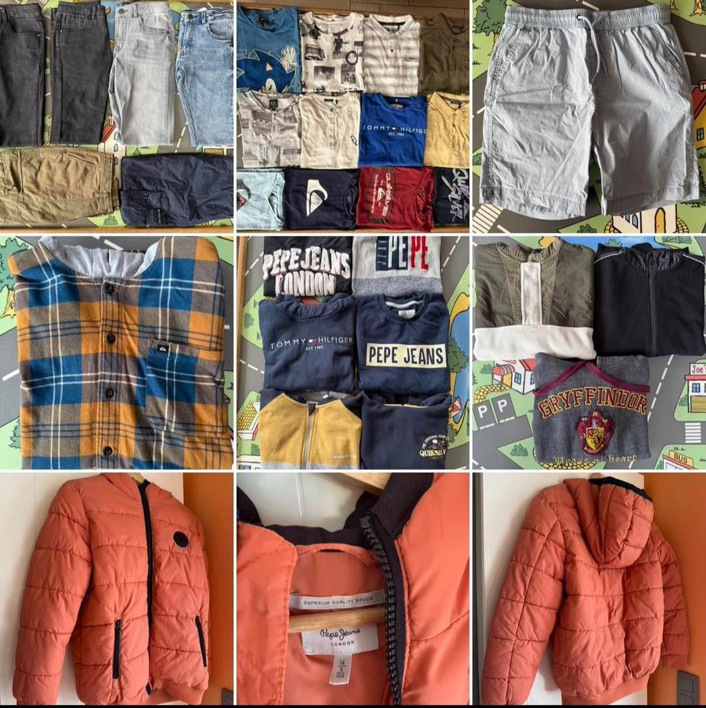 Lot de vêtements garçon taille 14 ans, Enlèvement, Utilisé, Garçon