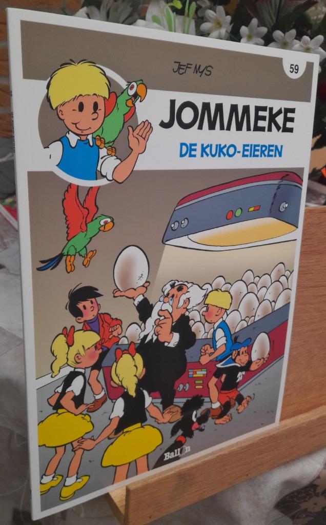 Jommeke nr 59 de kuko- eieren  zeer zeldzaam deeltje uit de, Jef Nys, Verzenden, Eén stripboek, Nieuw