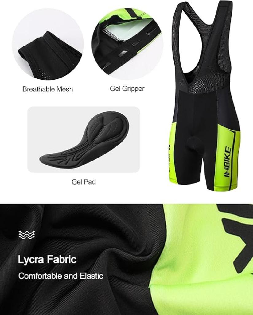 Chemise + short de vélo pour homme LIVRAISON GRATUITE ET RAP, Vélos & Vélomoteurs, Envoi, Neuf, L, Hommes