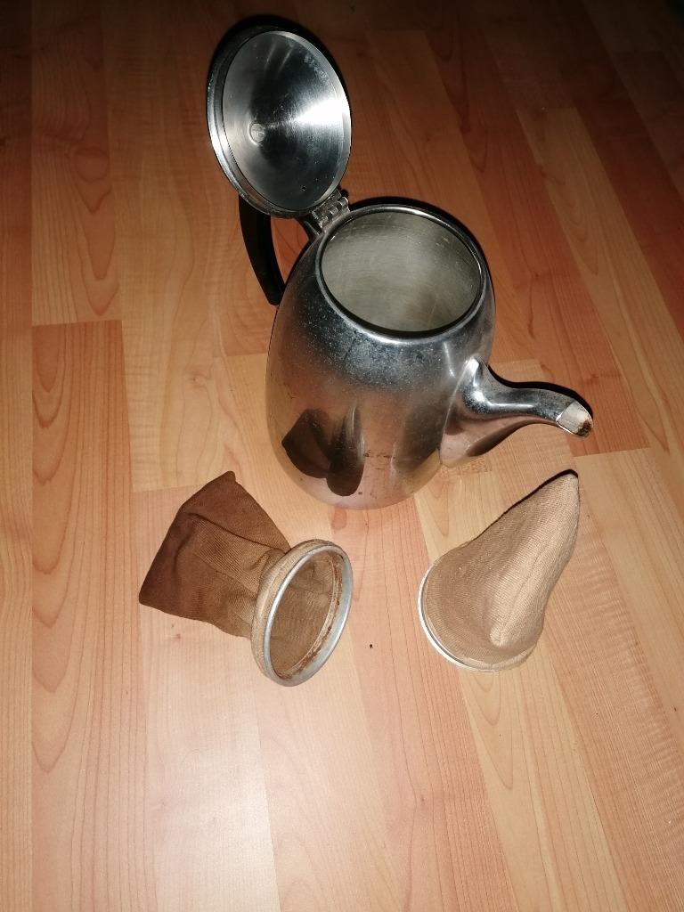 Antiek / vintage koffiekan in koper, Enlèvement