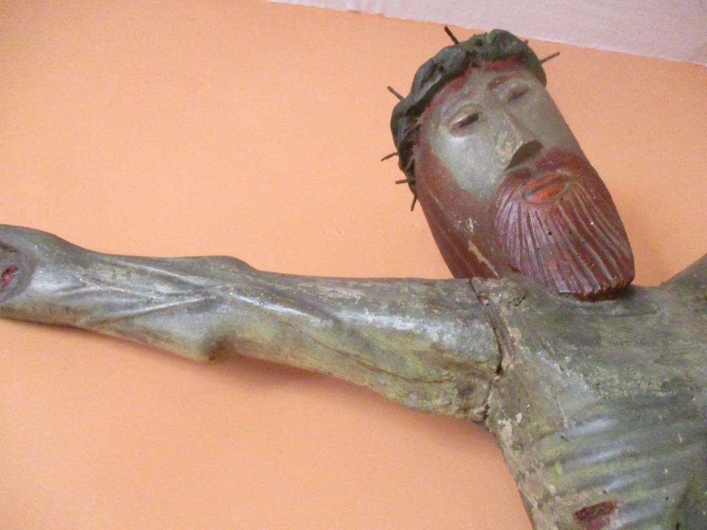 Corpus Christi/Fête-Dieu Hout 1e helft 17e Eeuw Lat. Amerika, Antiek en Kunst, Ophalen