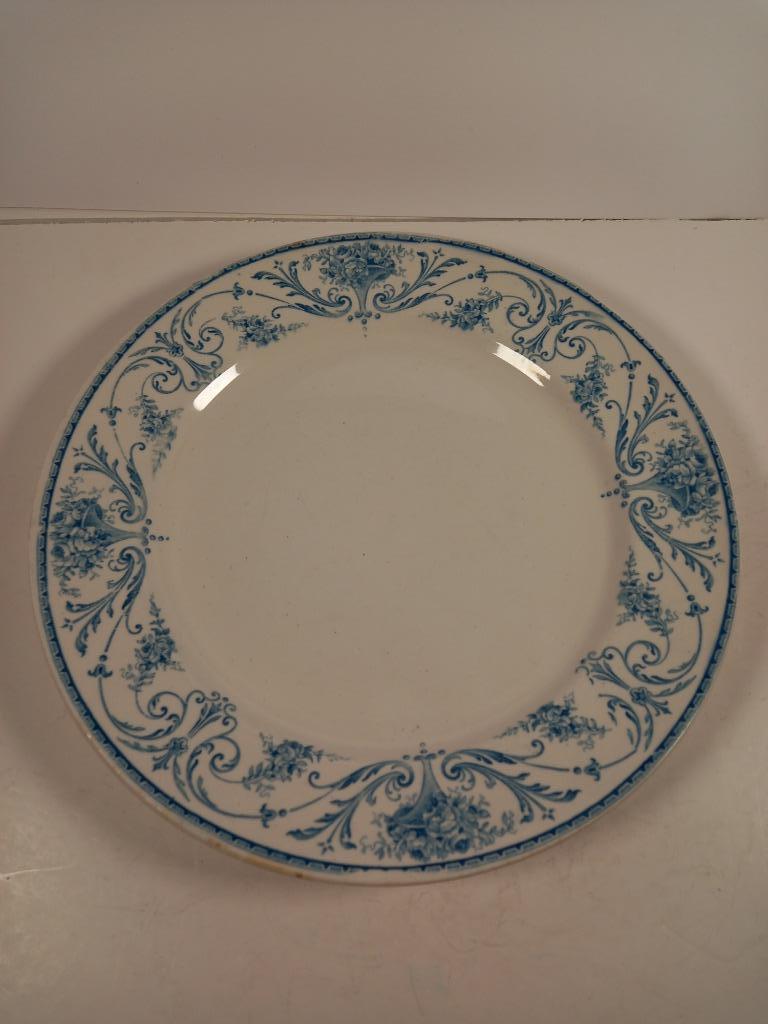 Assiette Boch Frère Keramis - Louis XVI, Enlèvement ou Envoi