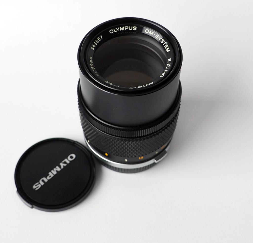 Olympus lenz 135mm 3.5 OM-systeem, Audio, Tv en Foto, Foto | Lenzen en Objectieven, Ophalen of Verzenden, Zo goed als nieuw