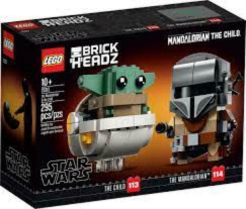 Lego 75317 BrickHeadz Mando et l’enfant, Enlèvement ou Envoi, Neuf, Ensemble complet, Lego