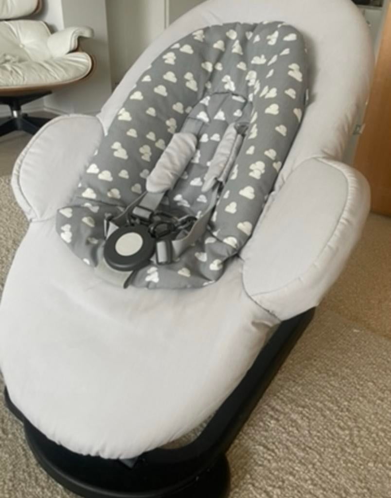 Stokke Steps wipstoeltje, Kinderen en Baby's, Wipstoeltjes, Schommelstoel, Verstelbaar, Zo goed als nieuw, Ophalen