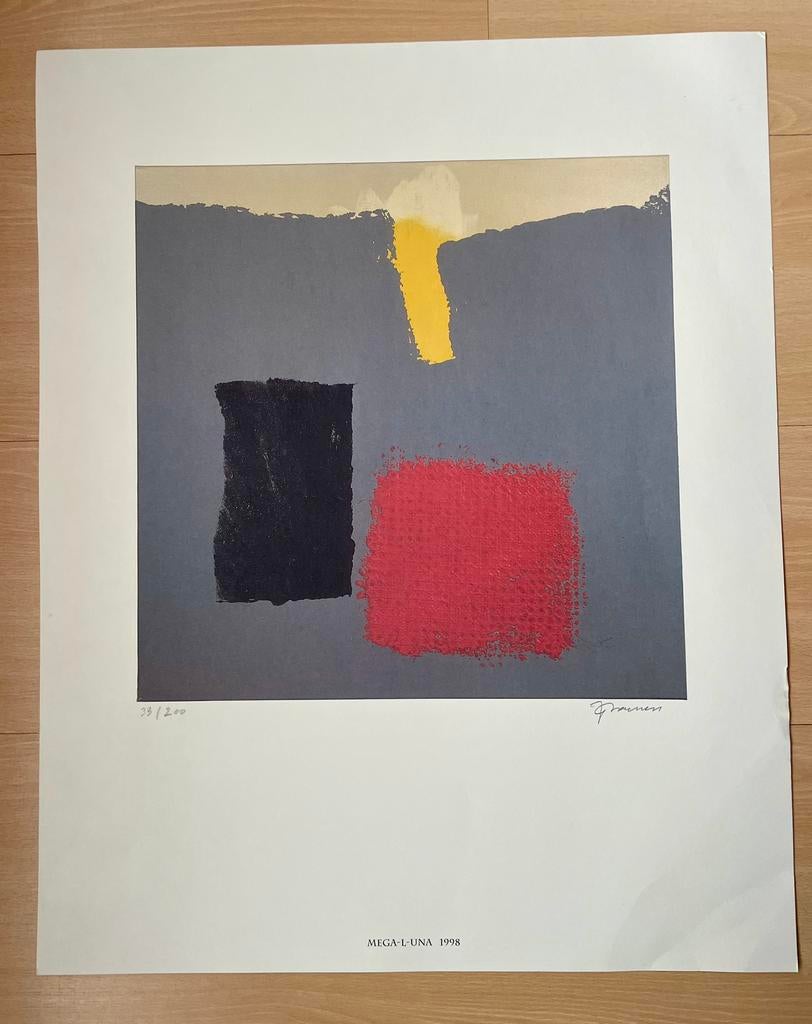Genummerde en gesigneerde prent Johan Daenen, Antiek en Kunst, Ophalen of Verzenden