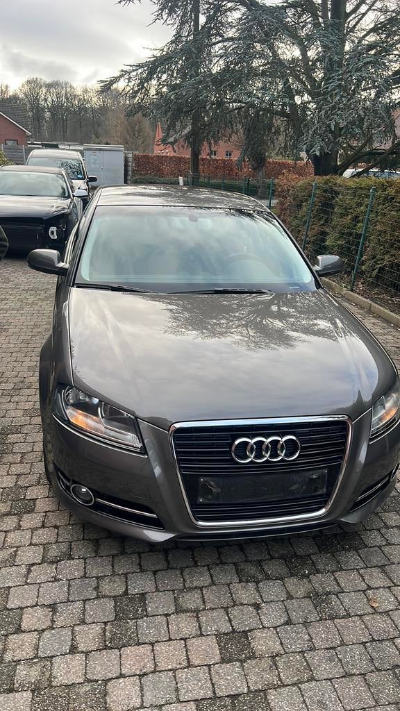 Audi A3Sportback, Auto's, Voorwielaandrijving, Euro 5, Stof, Zwart
