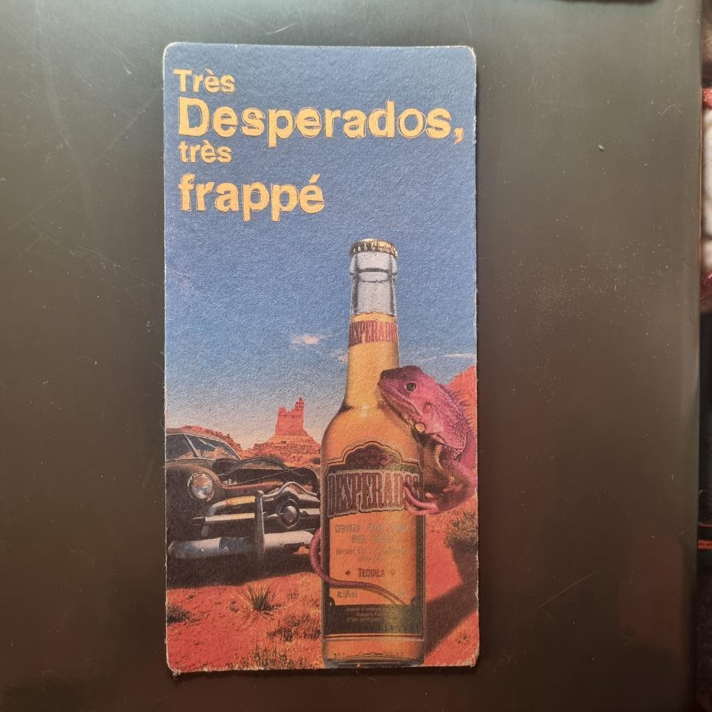 Sous Bock Desperados, Enlèvement ou Envoi, Utilisé, Sous-bock, Autres marques