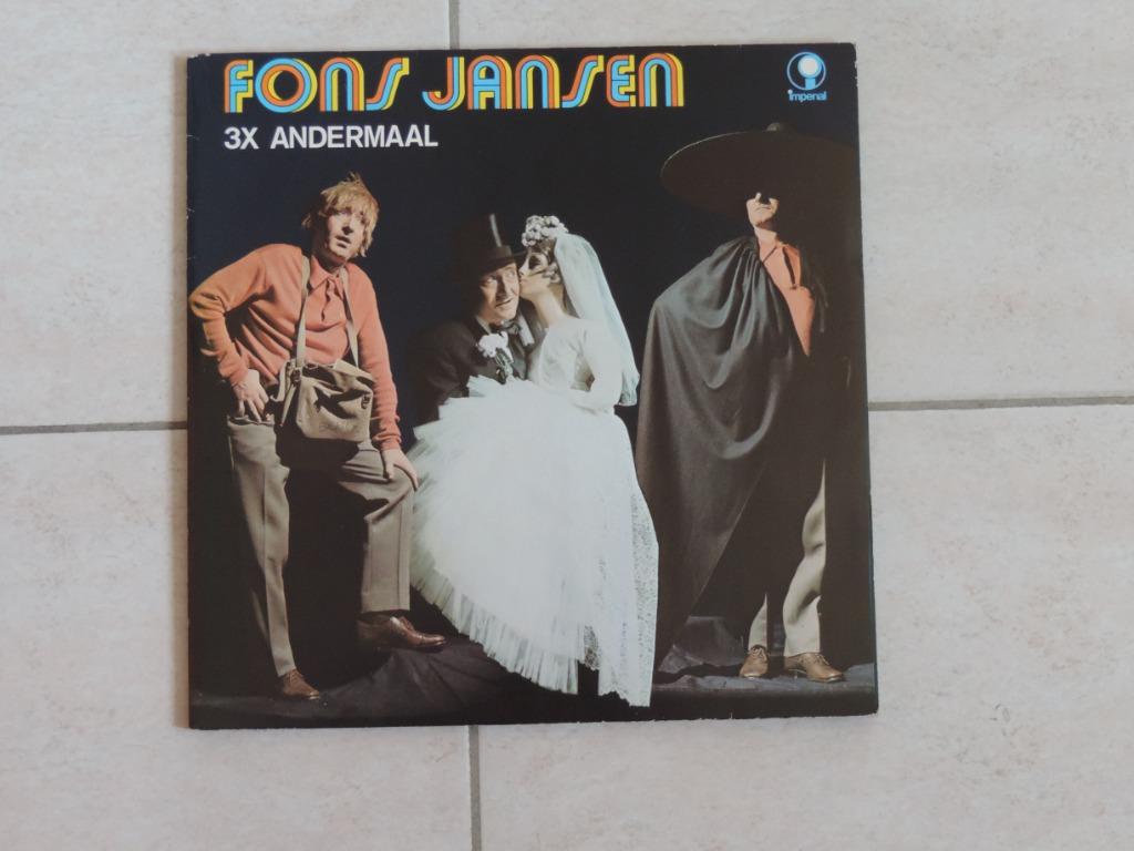 Fons Jansen – 3x andermaal (2 LP's), CD & DVD, Vinyles | Autres Vinyles, Comme neuf, Enlèvement ou Envoi