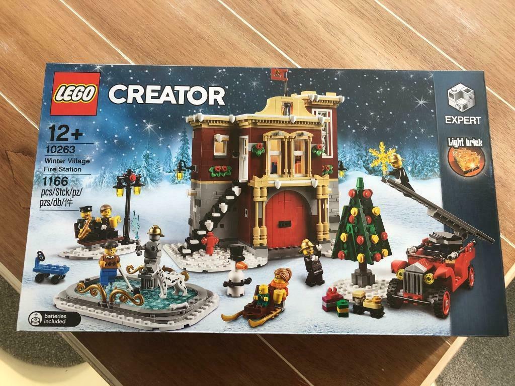Lego Creator Christmas 10263 Winter Village Fire Station, Enfants & Bébés, Jouets | Duplo & Lego, Enlèvement ou Envoi, Neuf, Ensemble complet