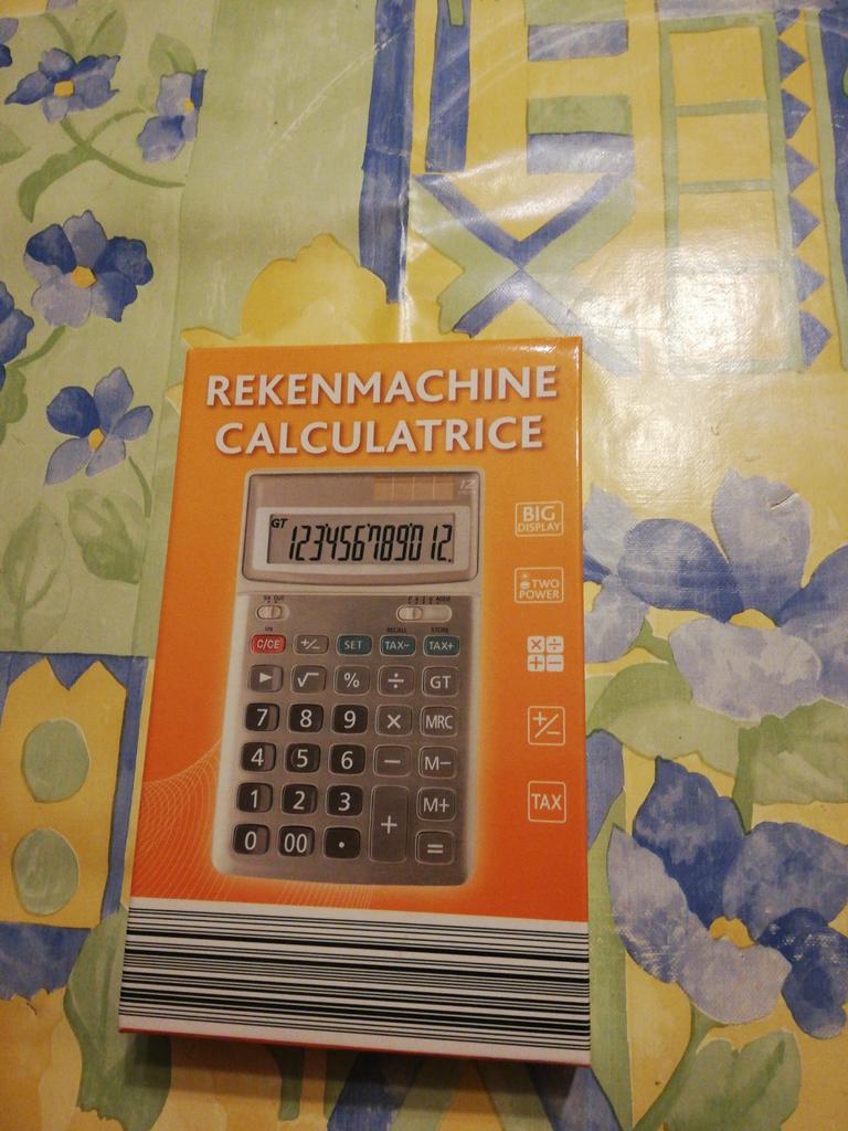 Calculatrice . Double alimentation. Neuve, Ophalen of Verzenden, Zo goed als nieuw