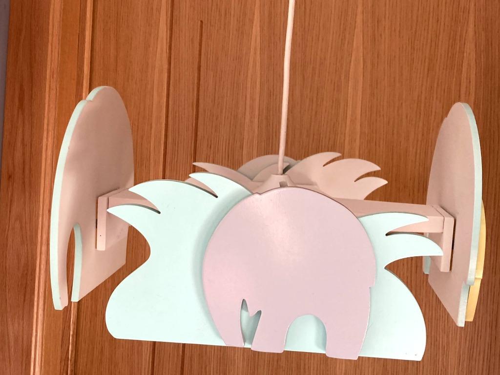 décor chambre d'enfant : 2 luminaires + patère murale, Enlèvement