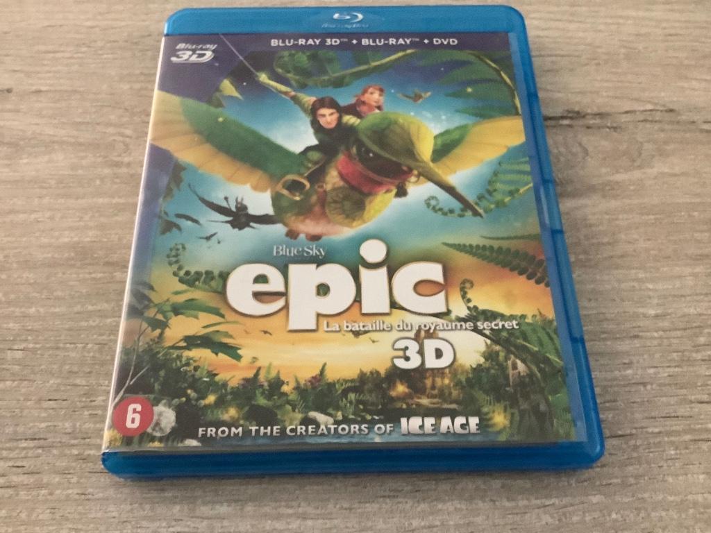 Epic Blue Ray DVD (2013), Ophalen of Verzenden, Zo goed als nieuw, Tekenfilms en Animatie