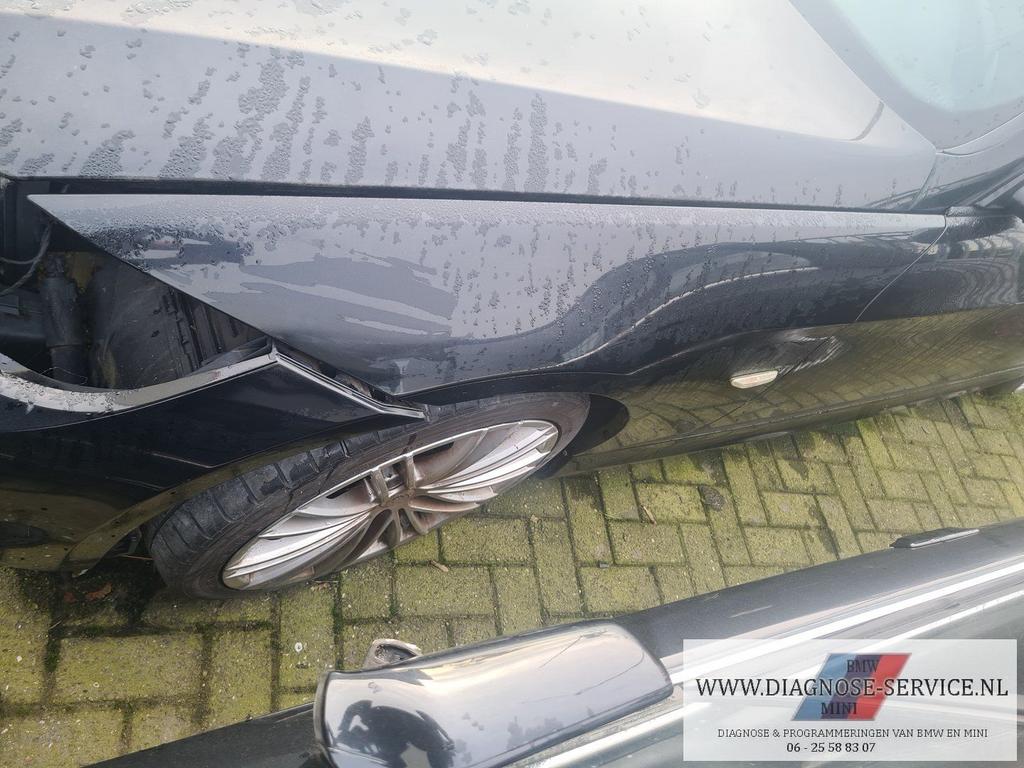 BMW 3er E90 E91 Voorscherm links zwart, Auto-onderdelen, Carrosserie, Spatbord, BMW, Gebruikt, Ophalen