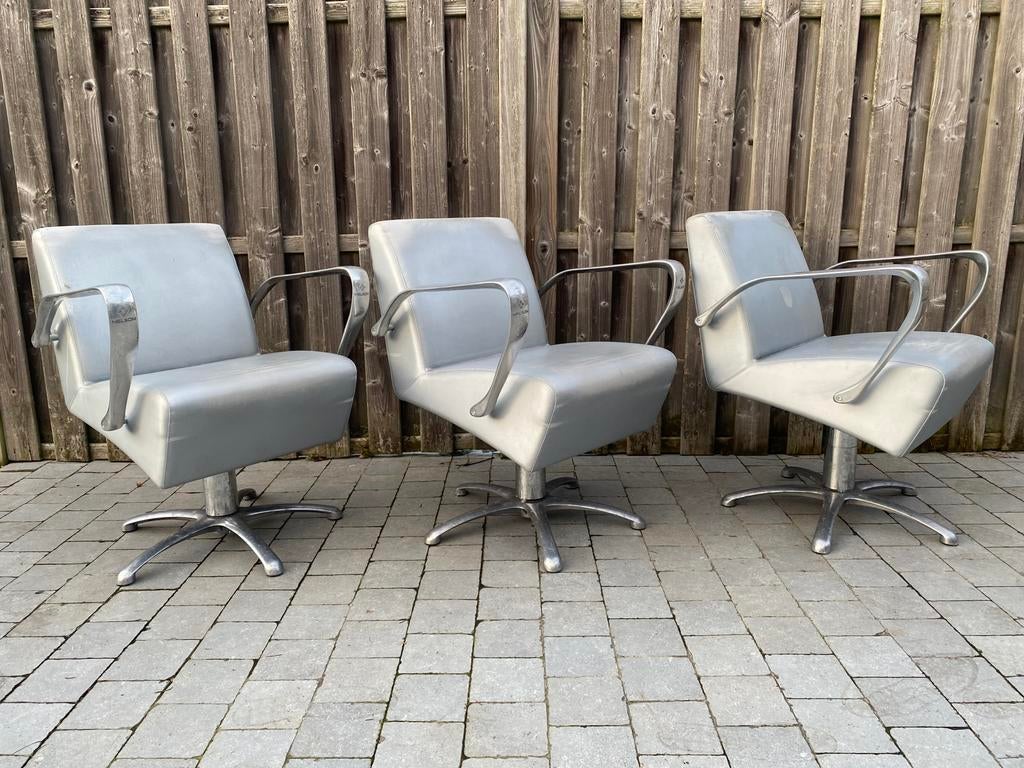 3 fauteuils de coiffeur NELSON 240 euros pour 3p, Enlèvement