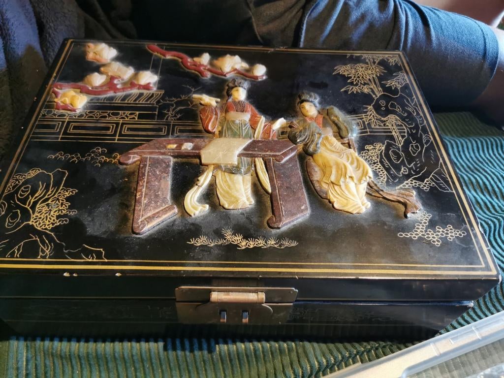 Chinese koffer voor juwelen, Ophalen of Verzenden