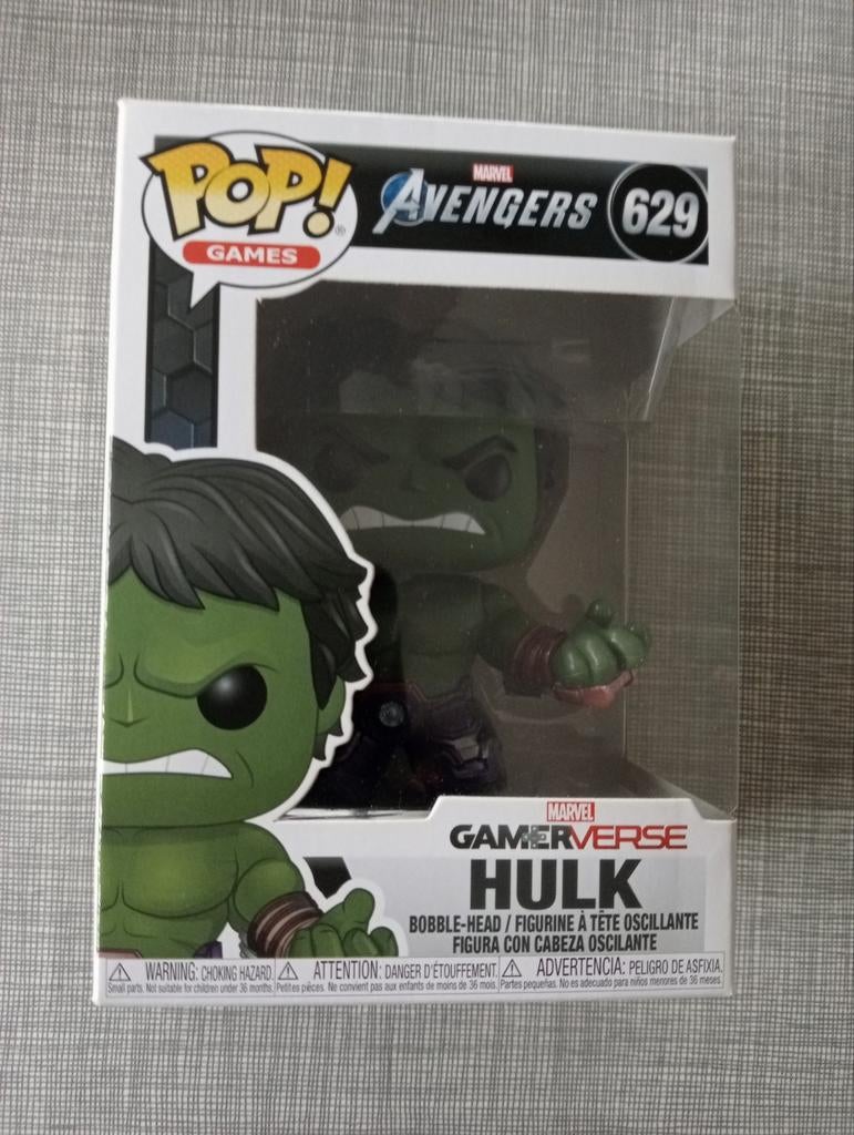 Funko pop Marvel Hulk#629 Avengers, Ophalen of Verzenden, Zo goed als nieuw