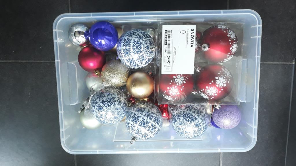 Boules de Noel, Diversen, Kerst, Ophalen of Verzenden, Zo goed als nieuw