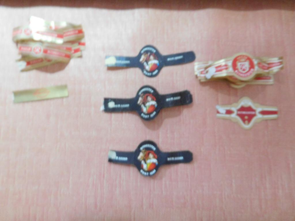 Ringenfabrikant Ritmeester, Verzamelen, Ophalen of Verzenden, Gebruikt, Sigarenbandjes